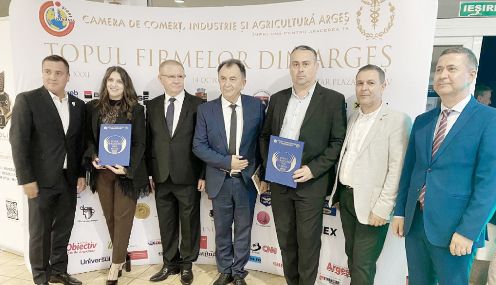 Reprezentanții orașului Mioveni la Gala  „Topul Firmelor din Argeș”