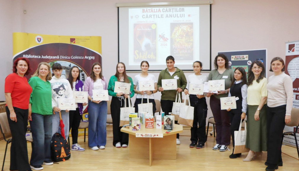 Concursul Național de Lectură Bătălia Cărților – un succes